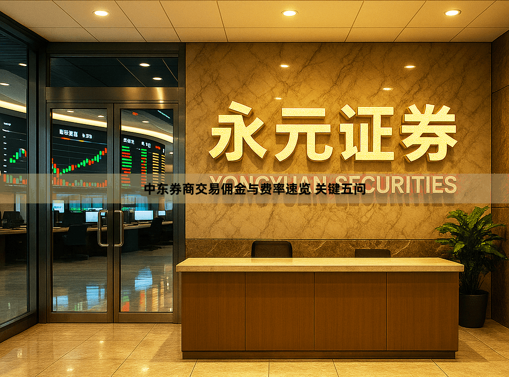 中东券商交易佣金与费率速览 关键五问