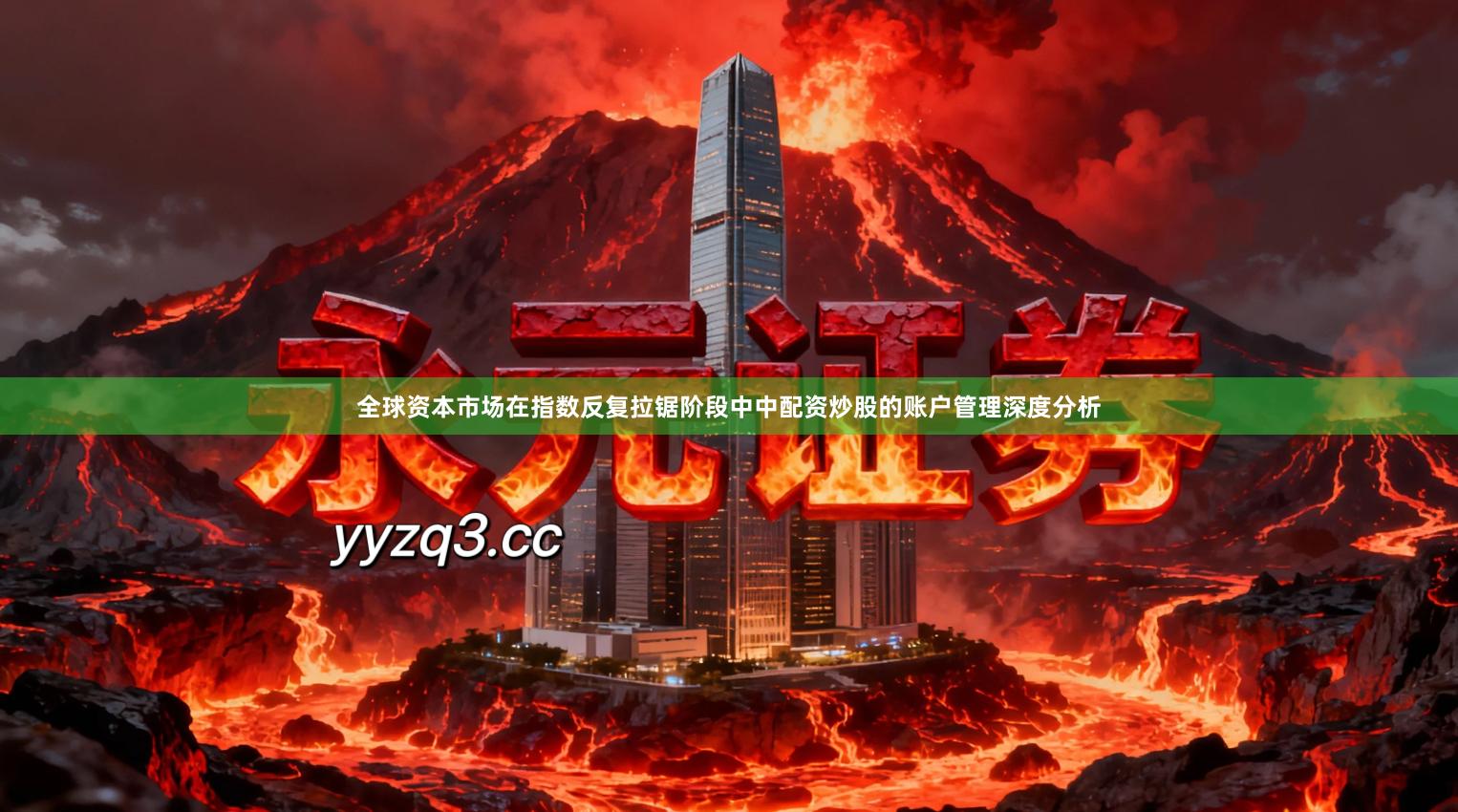 全球资本市场在指数反复拉锯阶段中中配资炒股的账户管理深度分析